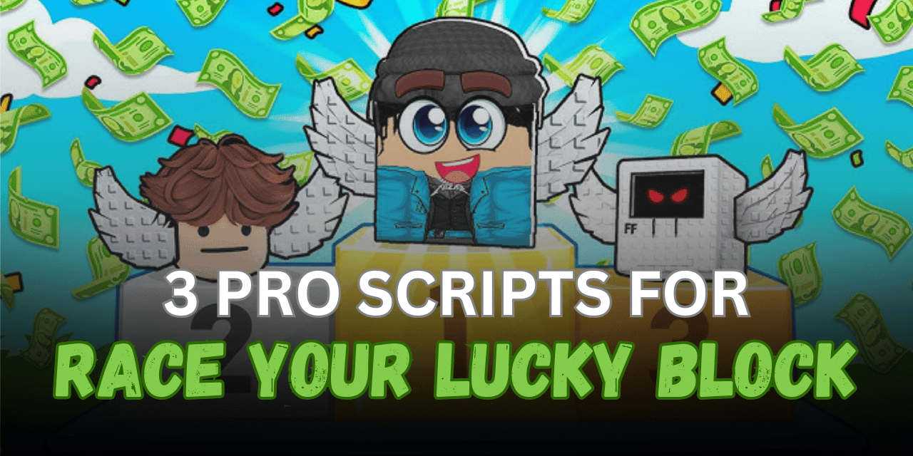 3 Pro Race Your Lucky Block Scripts