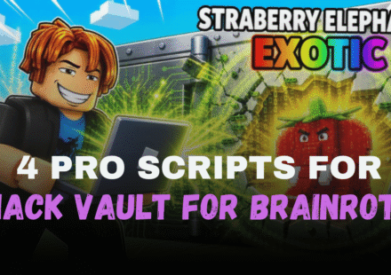 4 Pro Hack Vault for Brainrots Scripts