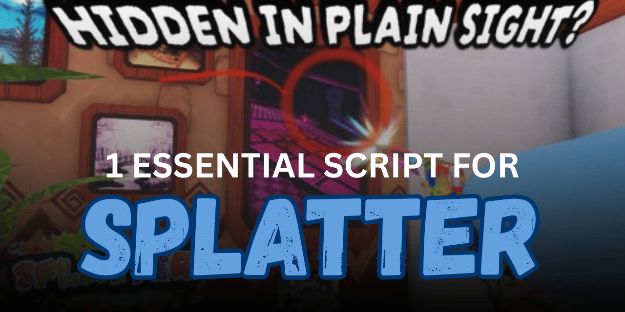 1 Essential SPLATTER Script – Players ESP for Better Player Tracking
