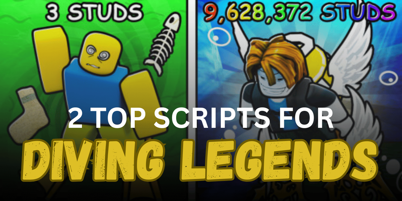 2 Top Diving Legends Scripts - Auto Collect Coins, Bulk Egg Hatch & Auto TP