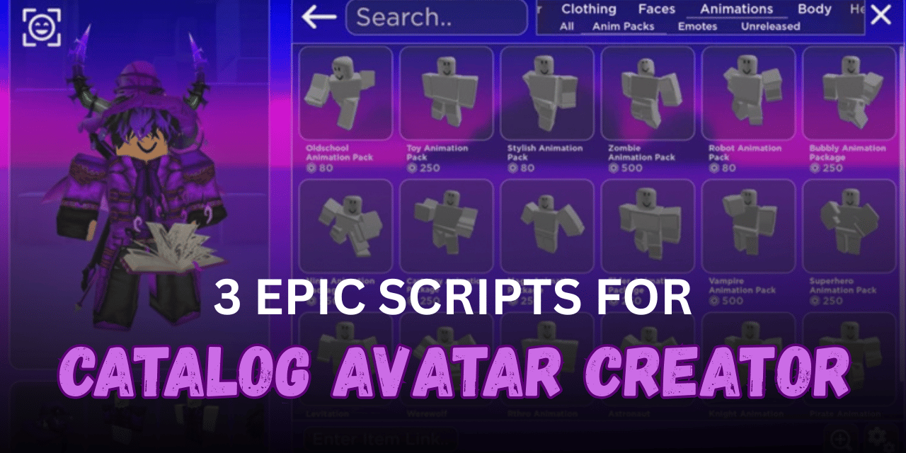 3 Epic Catalog Avatar Creator Scripts – Avatar Copier, Rainbow Avatar & Admin Tools