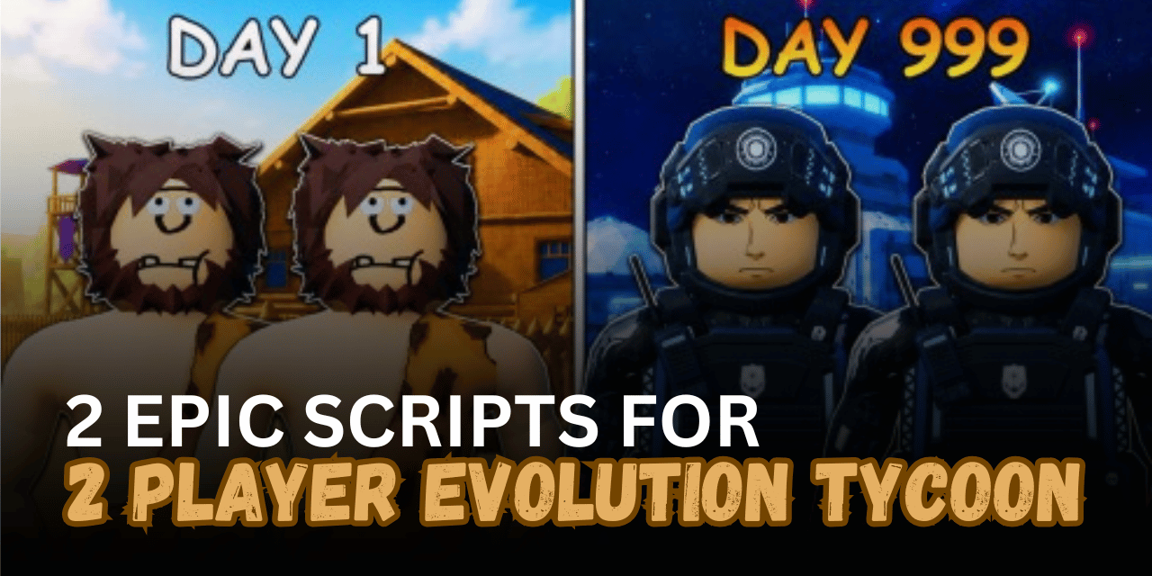 2 Epic 2 PLAYER Evolution Tycoon Scripts – Auto Collect Cash, Auto Farm & Capture Flag