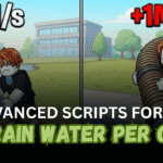 3 Advanced +1 Drain Water Per Click Scripts - Auto Drain, Rebirth, Fishing & Stage Farming