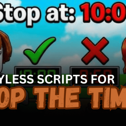 3 Keyless Stop the Timer Scripts - Auto Perfect Stop, Timing Offset & Custom Timer Overrides